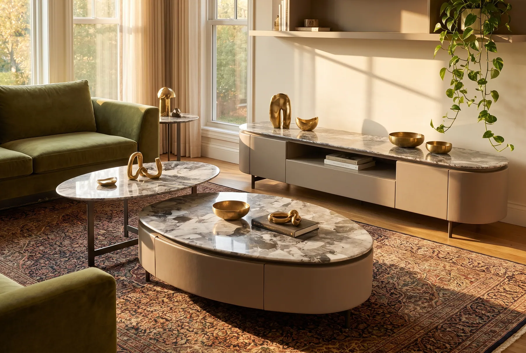 Tables styled in a Brisbane room